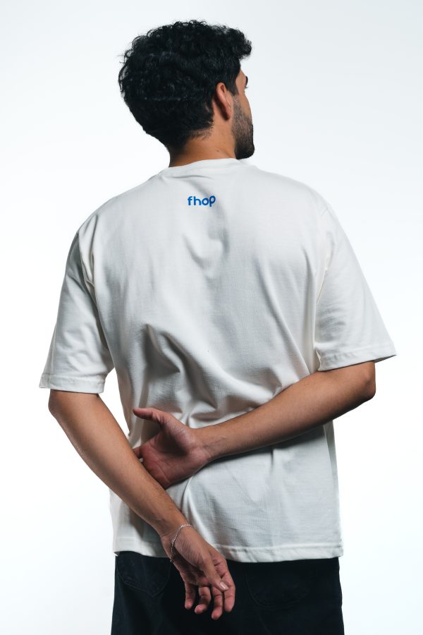 camiseta há poder - off white - Image 3
