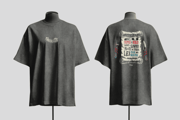 camiseta indesculpável – cinza estonado - Image 3